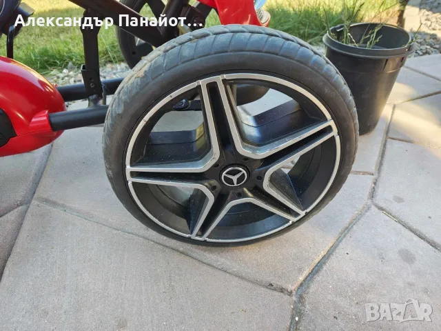 количка със педали неразличима от нова, снимка 4 - Коли, камиони, мотори, писти - 55379234