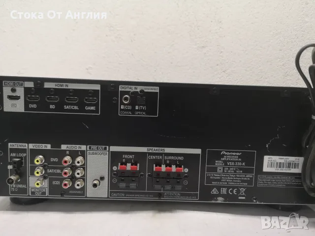 Ресийвър / Усилвател  - Pioneer VSX 330 / VSX 421, снимка 7 - Ресийвъри, усилватели, смесителни пултове - 53642848