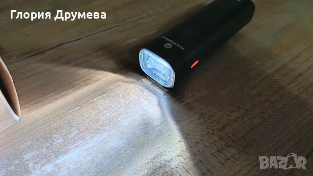 Велосипедна светлина Rockbros YQ-QD400LM, LED, 2000 mAh, USB зареждане, Функция фенерче, IPX3, снимка 2 - Друга електроника - 55504370