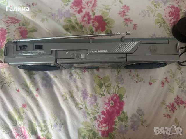 Toshiba RT-CS1 касетофон , снимка 2 - Радиокасетофони, транзистори - 55154165