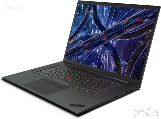 16" ThinkPad P1 / i7-11850H/ 16GB / 512GB SSD/ RTX A2000 / Win11Pro, снимка 2 - Лаптопи за работа - 54350647