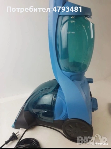 Почистваща машина за килими Cleanmaxx 500W 2,5L синя нова, снимка 5 - Прахосмукачки - 54397592