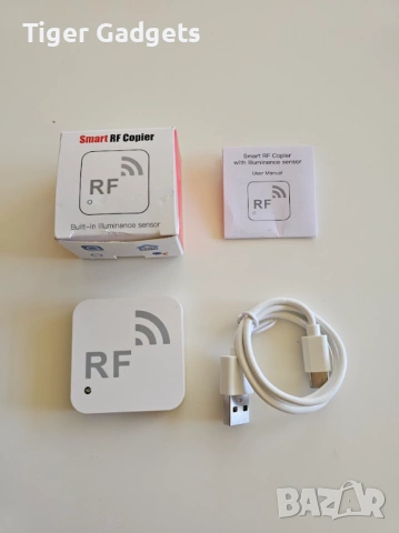 WIOONI Smart RF Hub – WiFi RF Контролер с датчик за осветеност, Tuya Smart Life, Alexa и Google Home, снимка 6 - Друга електроника - 54943524