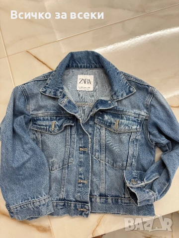 Детско детско яке  Zara 130 размер , снимка 3 - Детски якета и елеци - 55055226