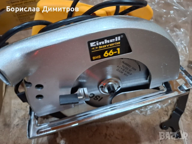 Продавам нов ръчен циркуляр Einhell, снимка 16 - Триони и циркуляри - 54409042