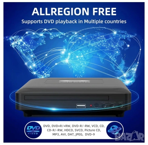 DVD PLAYER / ДВД ПЛЕЪР , снимка 8 - Плейъри, домашно кино, прожектори - 55162738