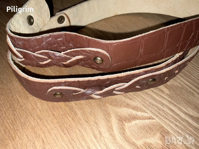 Кожен колан, дизайнерски., снимка 2 - Колани - 55342077