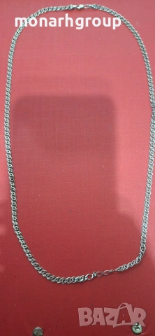 Сребърна верижка, снимка 2 - Колиета, медальони, синджири - 54063566