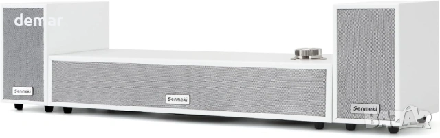 Компютърни високоговорители със субуфер 2.1, 16W, USB захранване, Bluetooth 5.0 и RCA вход, К03