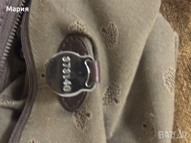 “ Мулбери/Mulberry“ от естествена кожа, кафява чанта, снимка 6 - Чанти - 55415011