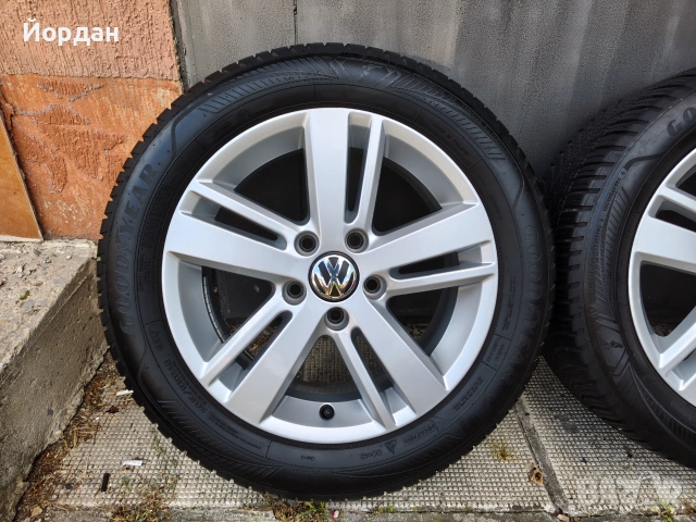 Джанти с гуми 205 55 16 ' 5x112 VW GOLF TOURAN / ФОЛКСВАГЕН 57,1 5х112, снимка 7 - Гуми и джанти - 55269099