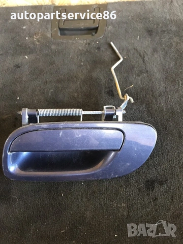 Външна дръжка за задна лява врата син цвят за Volvo S60 Z410 (2004)