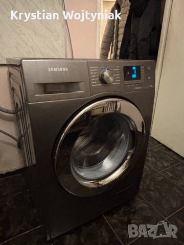 Продавам пералня Samsung EcoBubble WF80F5E5W4X 8kg 1400 об./мин, снимка 3 - Перални - 54668101