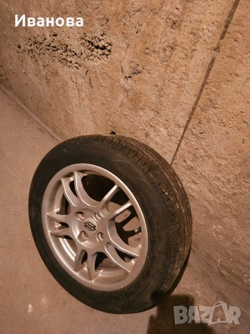 джанти с гуми Suzuki, снимка 2 - Гуми и джанти - 54991686