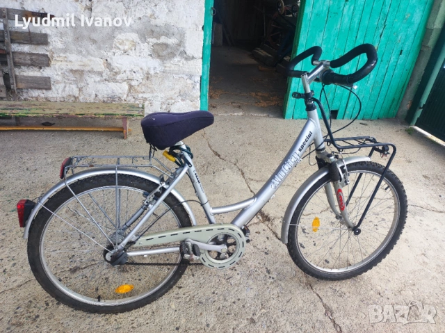 Алуминиев градски велосипед 26" Alucity, снимка 7 - Велосипеди - 54420345