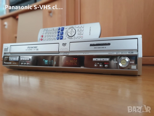 Panasonic DMR-E75EV DVD-VHS recorder, снимка 2 - Плейъри, домашно кино, прожектори - 55156554