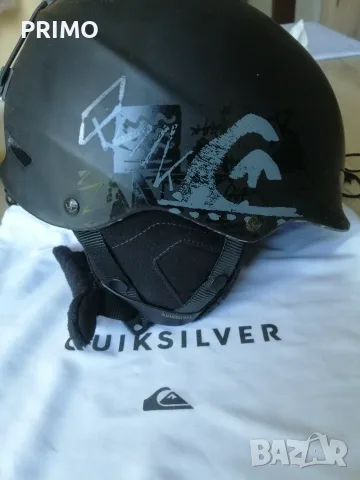 Каска за сноуборд и ски QUIKSILVER (Matte Black Graphics) + оригинална торбичка