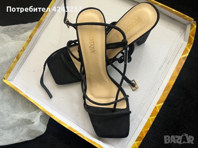 Дамски летни токчета, снимка 4 - Дамски обувки на ток - 54181017