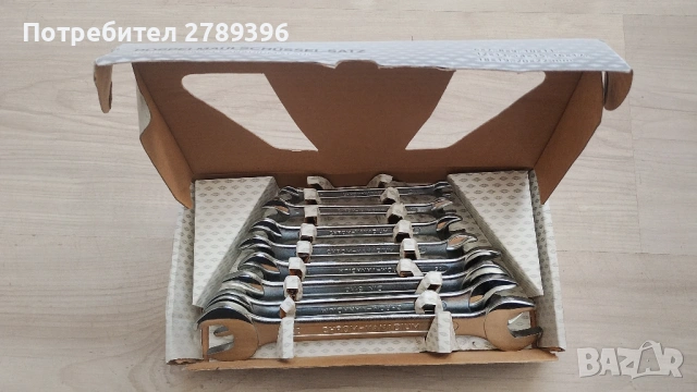 комплект гаечни ключове 8 бр., снимка 2 - Ключове - 54164763