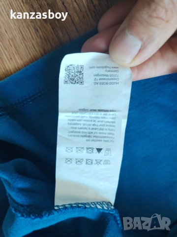 hugo boss polo shirt - страхотна мъжка тениска 2XL, снимка 7 - Тениски - 54282996