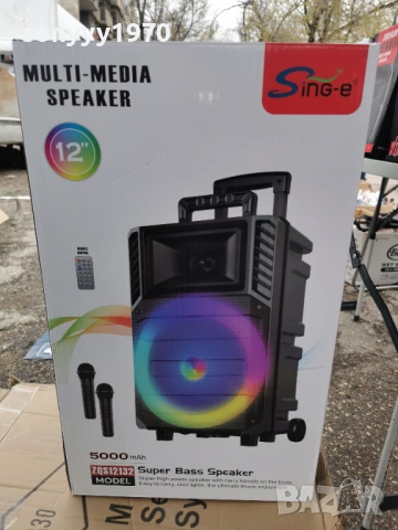 12 INCH-ТОНКОЛОНА 2903261804G, снимка 2 - Bluetooth тонколони - 54017181