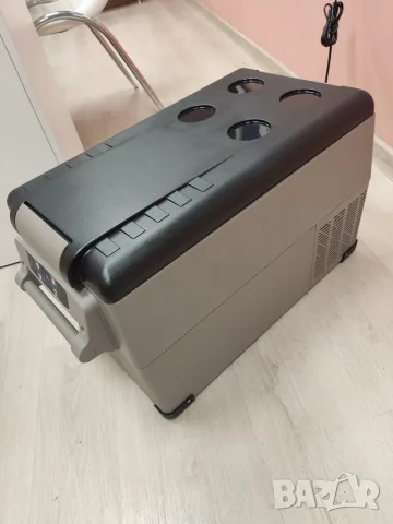 Нов Мобилен хладилник/фризер 35L Bluetooth -20°C компресорен за кола/камион/къмпинг, 12/24V + 220V, снимка 7 - Хладилни чанти - 55422723