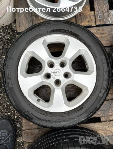 Лети  джанти Opel Saab 5х110 16 цола, снимка 4 - Гуми и джанти - 55672352