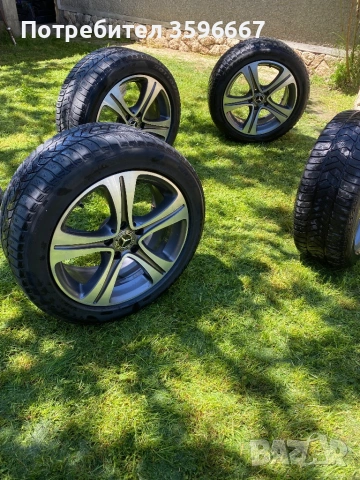 Оригинални Джанти Mercedes + Гуми Pirelli + Датчици + Болтове, снимка 2 - Гуми и джанти - 54571275
