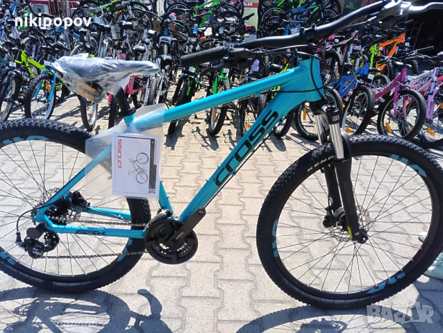 CROSS Велосипед 27.5" GRX 7 hdb син, снимка 2 - Велосипеди - 54645526