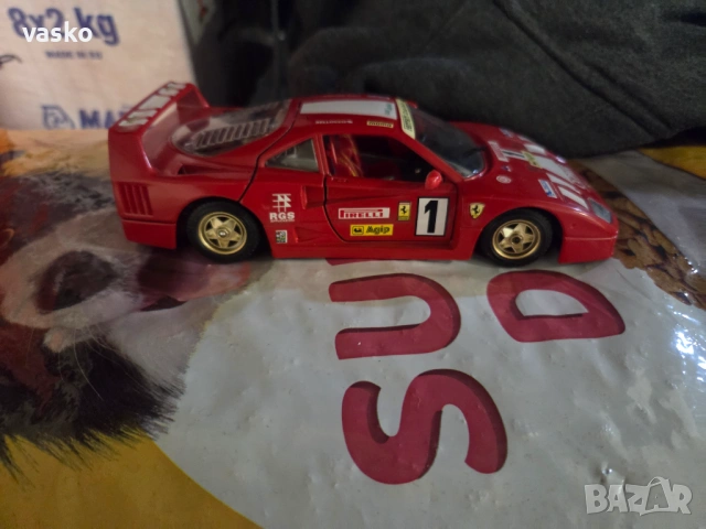 Burago Italy 1:24 Ferrari , снимка 3 - Колекции - 54217876