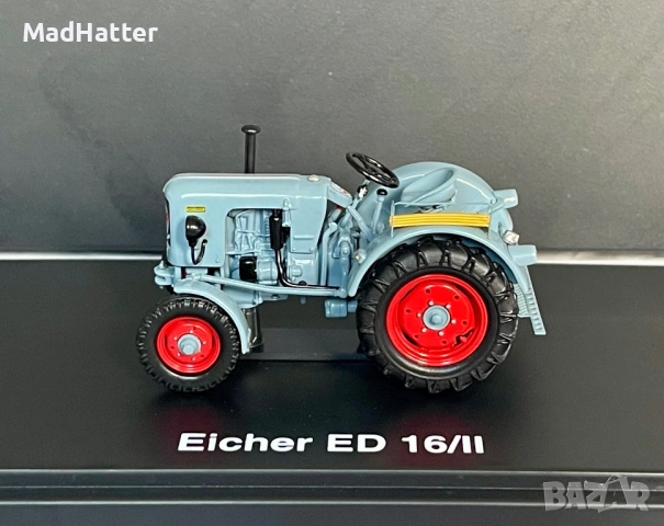 Трактор Eicher ED 16/II - 1/43 - Schuco (Шуко), снимка 7 - Колекции - 54839197