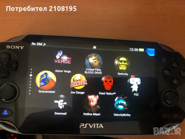 Хакната PlayStation Vita OLED (Модел PCH-1104) Wi-fi + 3G + 128GB Карта с Игри - чудеснo състояние, снимка 6 - PlayStation конзоли - 55248758