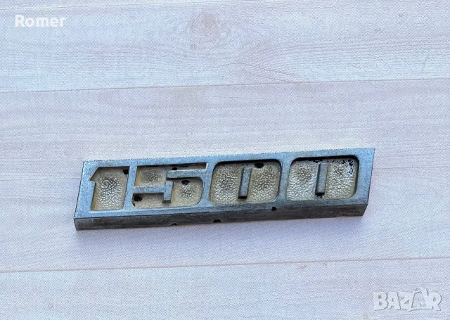 Метална никелирана емблема за Polski Fiat 125