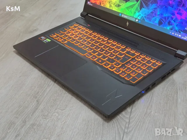 ГАРАНЦИЯ | RTX5070 | Ryzen™ 7 260 | Quad HD 165Hz | 1TB | 16RAM лаптоп laptop gaming гейминг acer , снимка 4 - Лаптопи за игри - 55477368