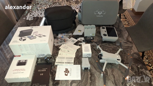 DJI Mini 3 Fly More Combo (DJI RC), снимка 8 - Дронове и аксесоари - 54373312