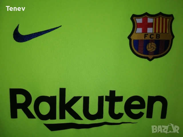 Barcelona Messi Nike 2018/2019 оригинална шампионска тениска фланелка екип Меси Барселона , снимка 4 - Тениски - 43369931