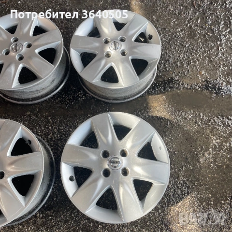 4/100/15 nissan micra, снимка 8 - Гуми и джанти - 54531114