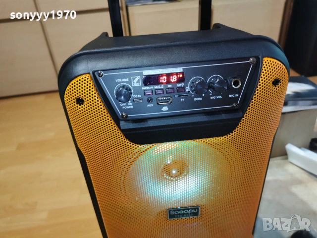 ТОНКОЛОНА С БЛУТУТ И МИКРОФОН 0506261140
