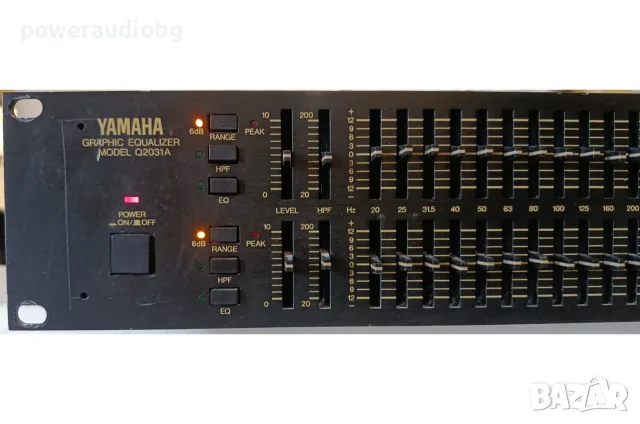 Продавам стерео графичен еквилайзер Yamaha Q2031B Stereo, снимка 4 - Еквалайзери - 55383232
