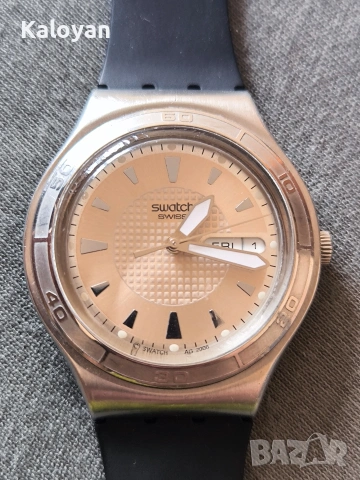 Швейцарски ръчен часовник Swatch Irony, снимка 2 - Мъжки - 54377607