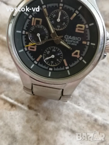 CASIO EDIFICE - РАБОТЕЩ МЪЖКИ ЧАСОВНИК , снимка 2 - Антикварни и старинни предмети - 54582627