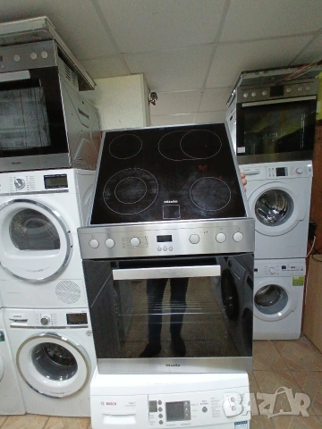 Като нова иноксова печка за вграждане Миеле Miele Made in Germany PIROLISE с две години гаранция!