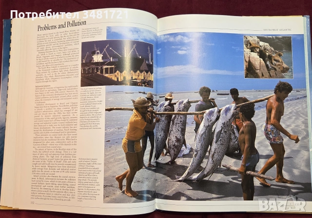 Атлас на океаните / The Random House Atlas of the Oceans, снимка 14 - Пътеводители, карти и атласи - 54960074