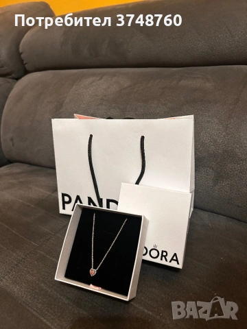 Сребърно колие Pandora 