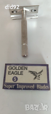 Ретро пътен комплект за бръснене с ножчета Golden Eagle, снимка 4 - Други - 54699443
