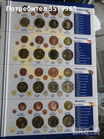 Първият Евромонети Албум 2002, снимка 5 - Нумизматика и бонистика - 55224120