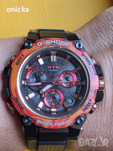Casio G-Shock MT-G 40th Anniversary Flare Red (MTG-B3000FR-1A), снимка 6 - Мъжки - 55145719