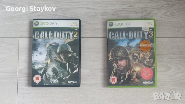 Call of duty 2 и 3 за Xbox 360 съвместими с Xbox One и Series X 