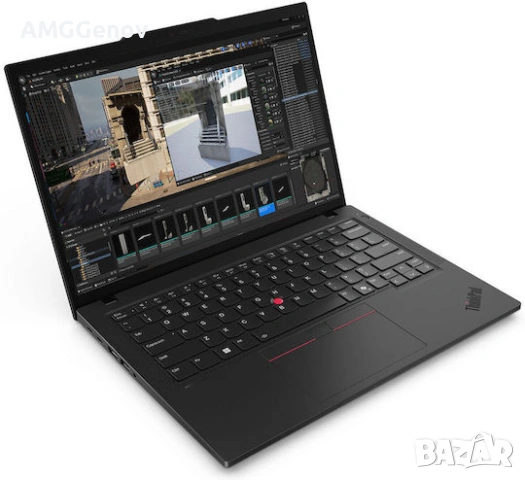 14’FHD+IPS /Ryzen 5 Pro 8640HS/Lenovo Thinkpad P14s Gen 5/16GB DDR5/512GB SSD, снимка 2 - Лаптопи за работа - 55071197