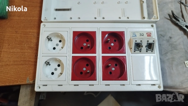 Модулен ел. панел за контакти Legrand Mosaik розетки 6 и 8бр Cimabox, снимка 13 - Ключове, контакти, щепсели - 44424866